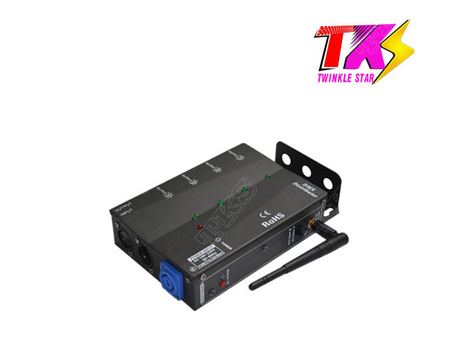 4 line wireless DMX Distributor