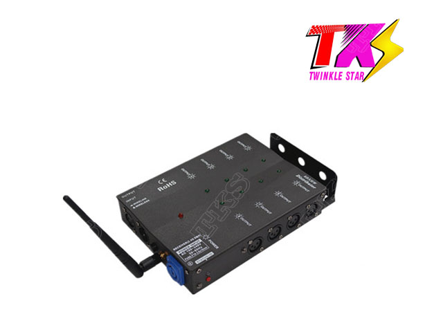 8 line wireless DMX Distributor